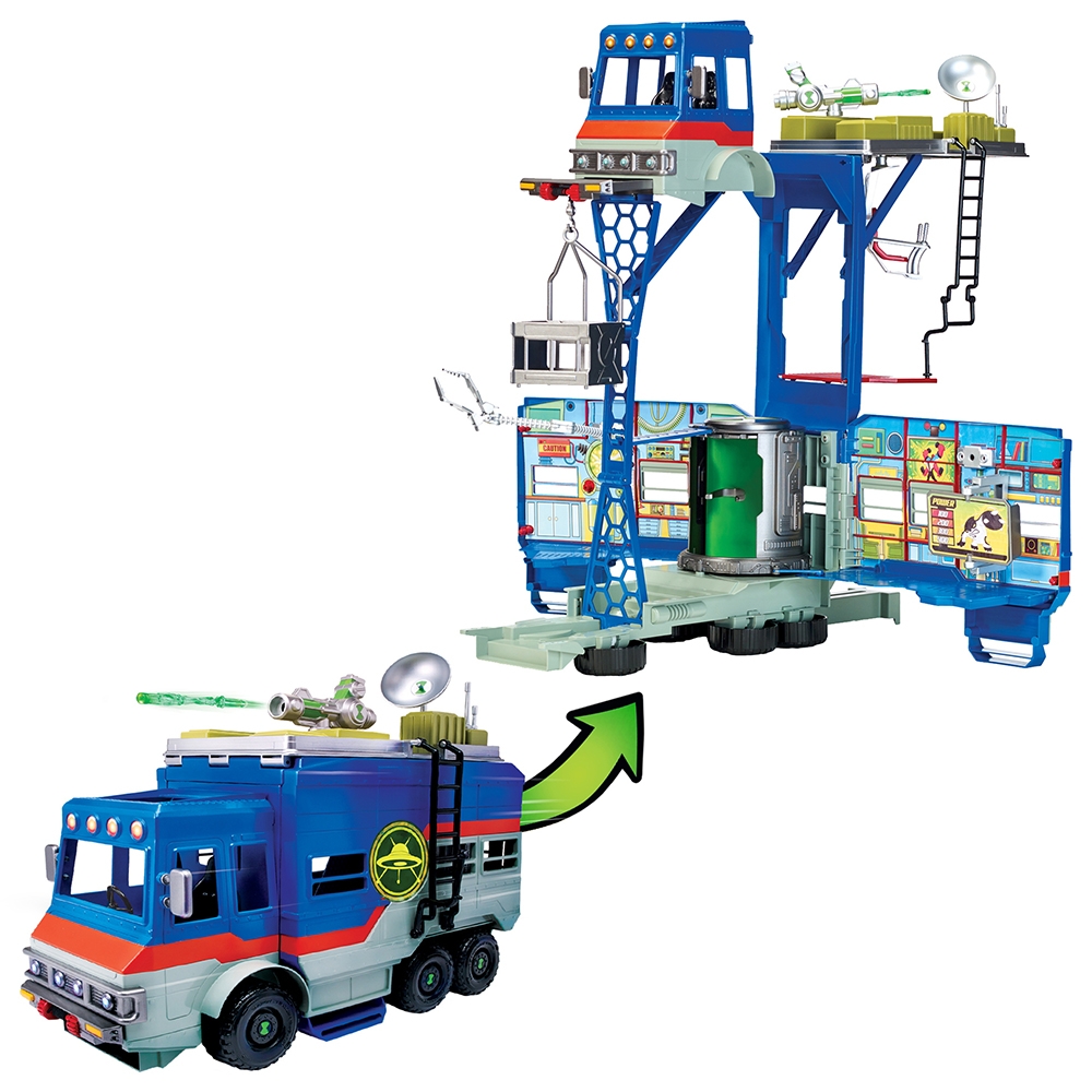 set de joaca ben 10 - rulota deluxe rustbucket