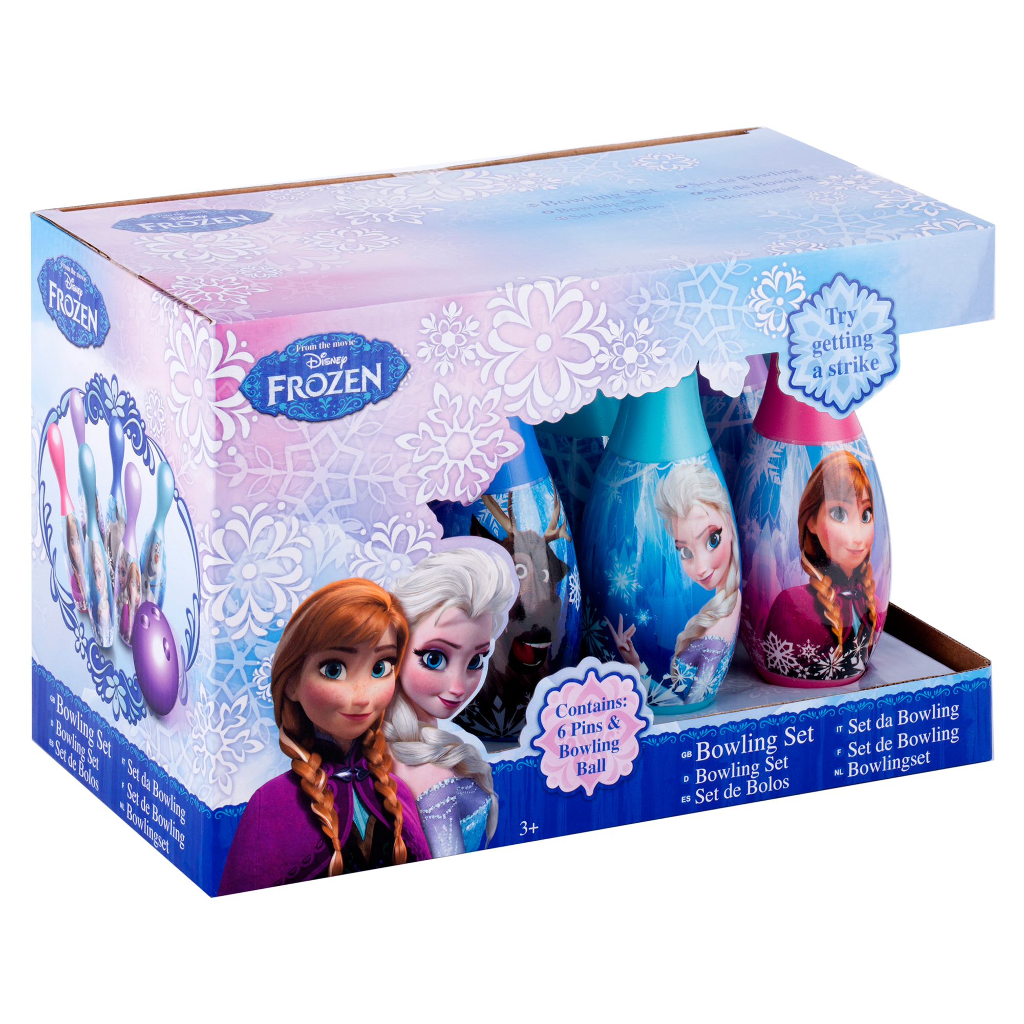 set bowling - disney frozen