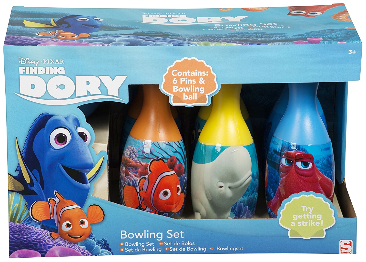 set bowling - finding dory
