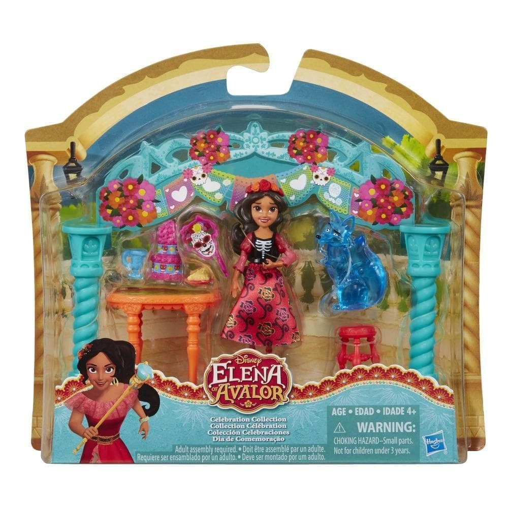 set cu figurine disney princess elena din avalor - elena la festival
