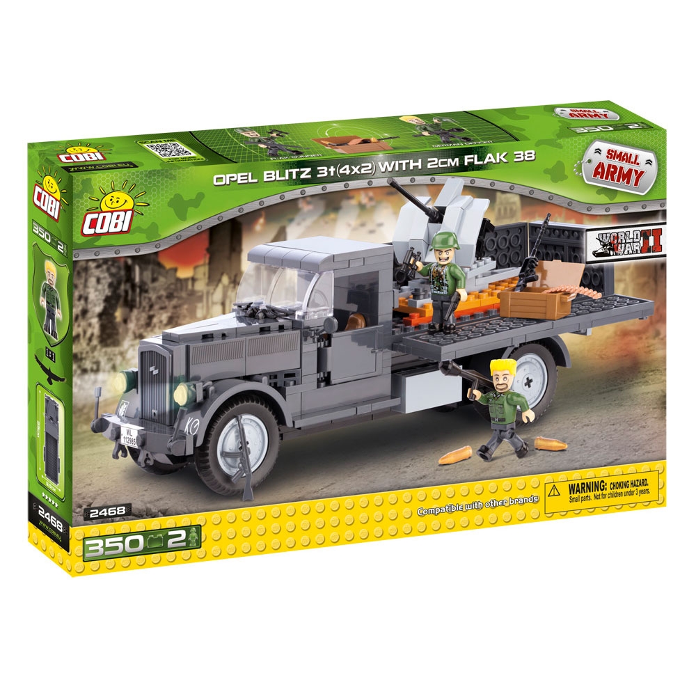 set de constructie cobi small army world war ii - camion opel blitz 3t