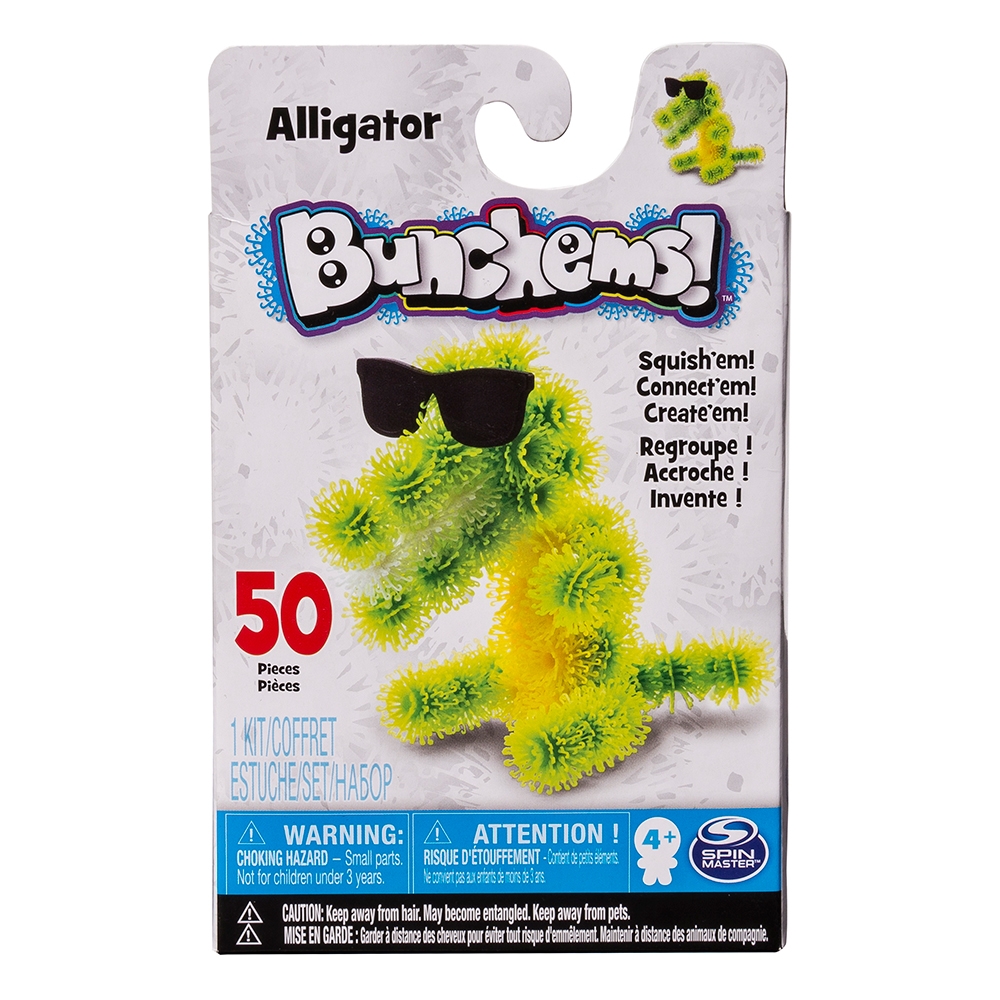 Set de creatie bunchems amicii din scaieti - aligator