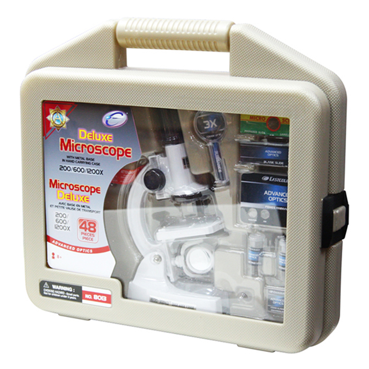set eastcolight deluxe microscop, 48 piese