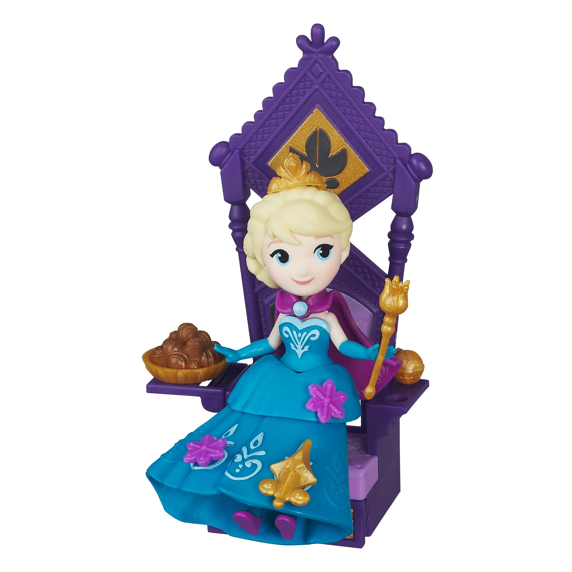 Set figurina Disney Frozen - Elsa si tronul