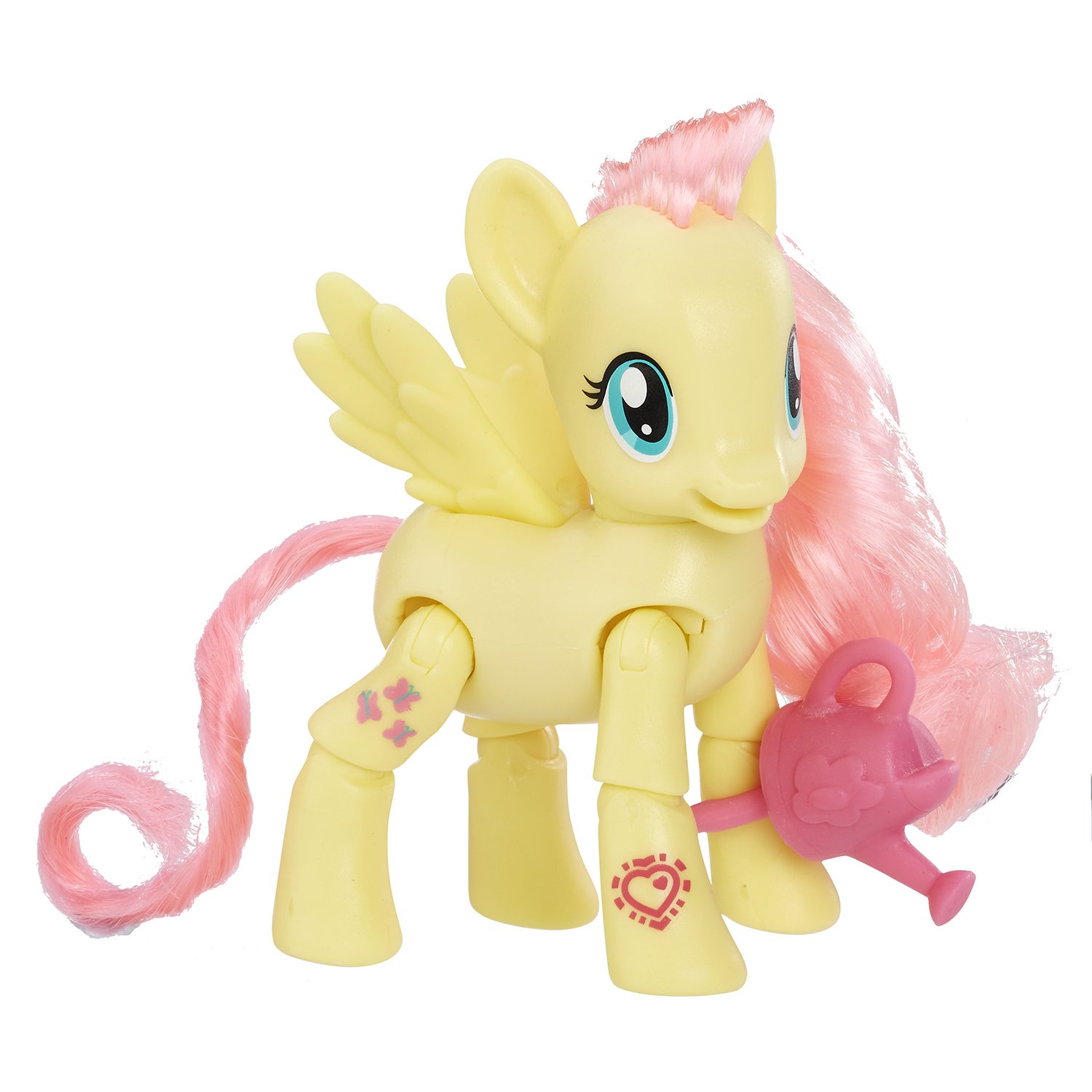 set figurina my little pony - fluttershy culege flori