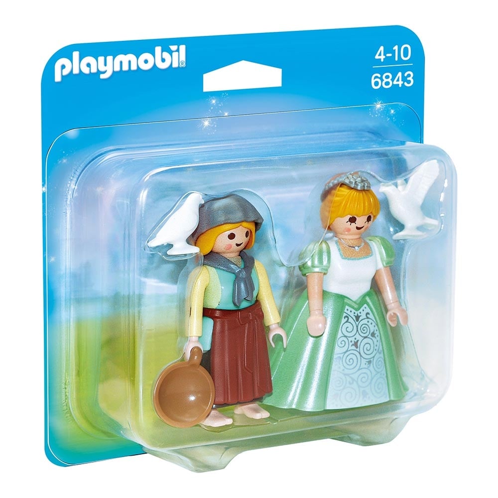 set figurine playmobil princess - printesa si slujnica (6843)