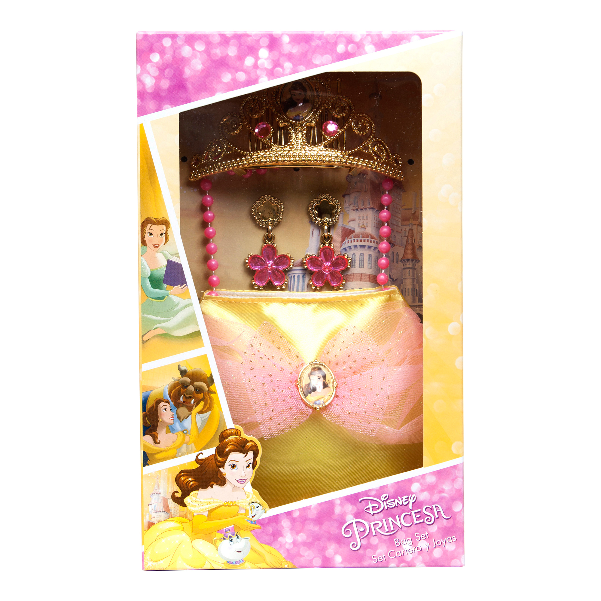 set geanta si bijuterii disney princess belle