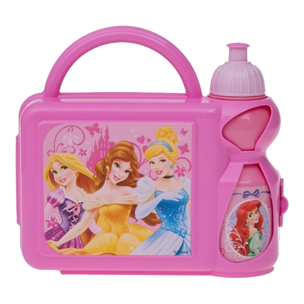 set gentuta pentru pranz si termos disney princess