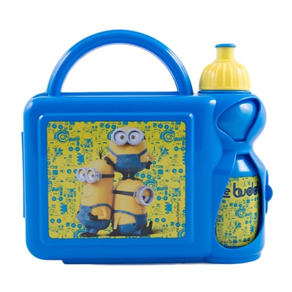 set gentuta pentru pranz si termos minions