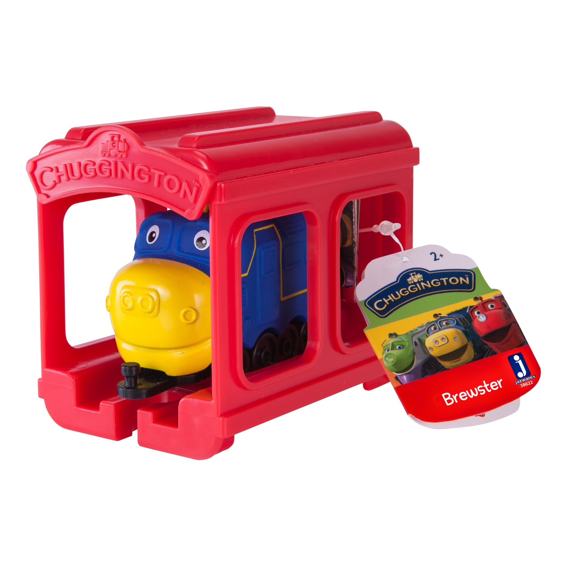 Set locomotiva si garaj Chuggington - Brewster