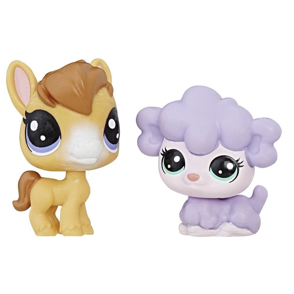 set minifigurine littlest pet shop seria 1 - dru mchoff & kimmy lambton