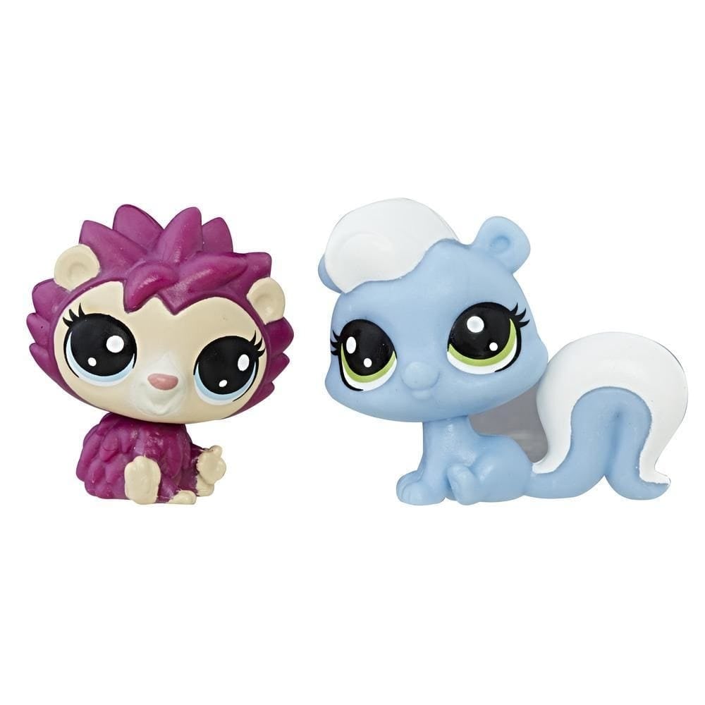 set minifigurine littlest pet shop seria 1 - hildy ariciul & alina sconcsul