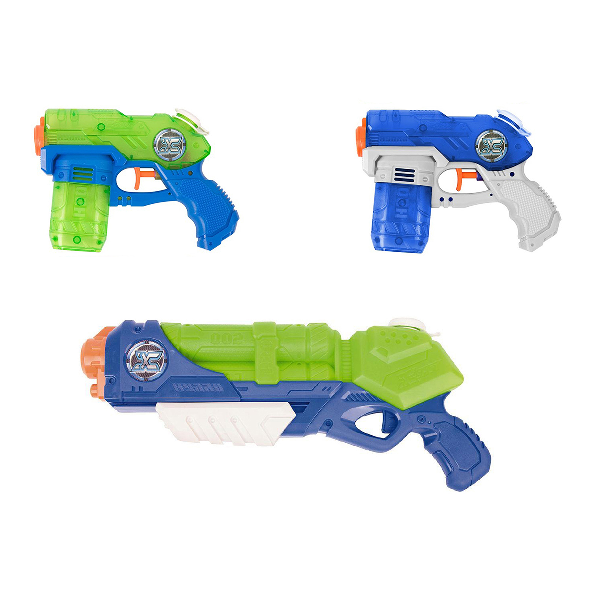 set pistoale cu apa x-shot - typhoon thunder si stealth soaker