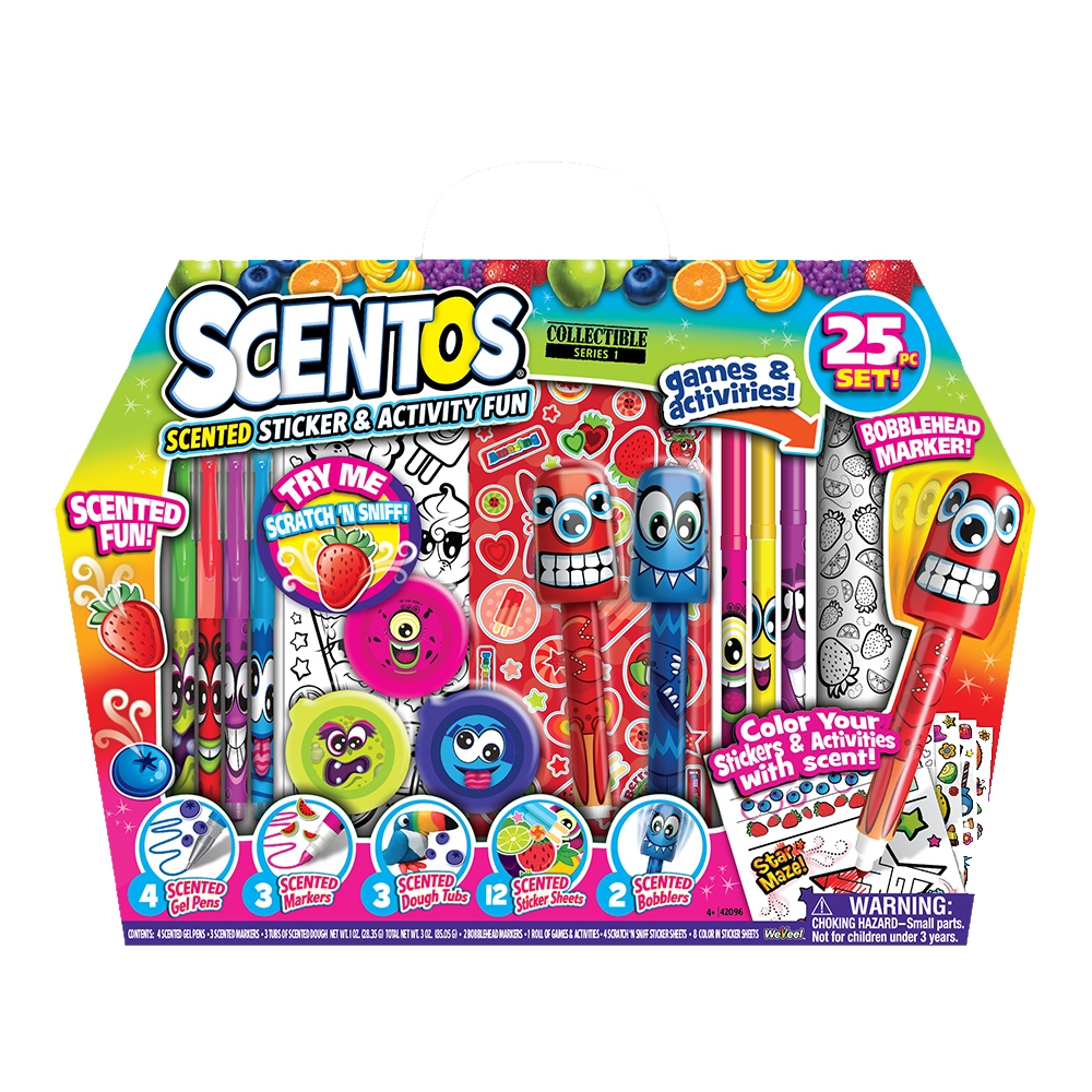 set rechizite pentru scoala scentos, 25 piese
