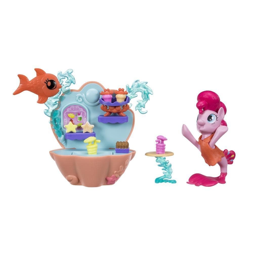 Set tematic cu figurine my little pony - cafeneaua subacvatica