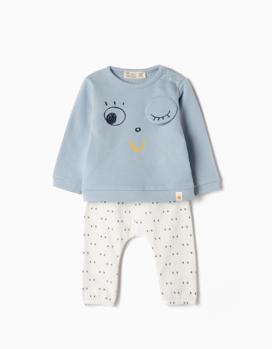 Set bluza cu maneca lunga si pantaloni zippy