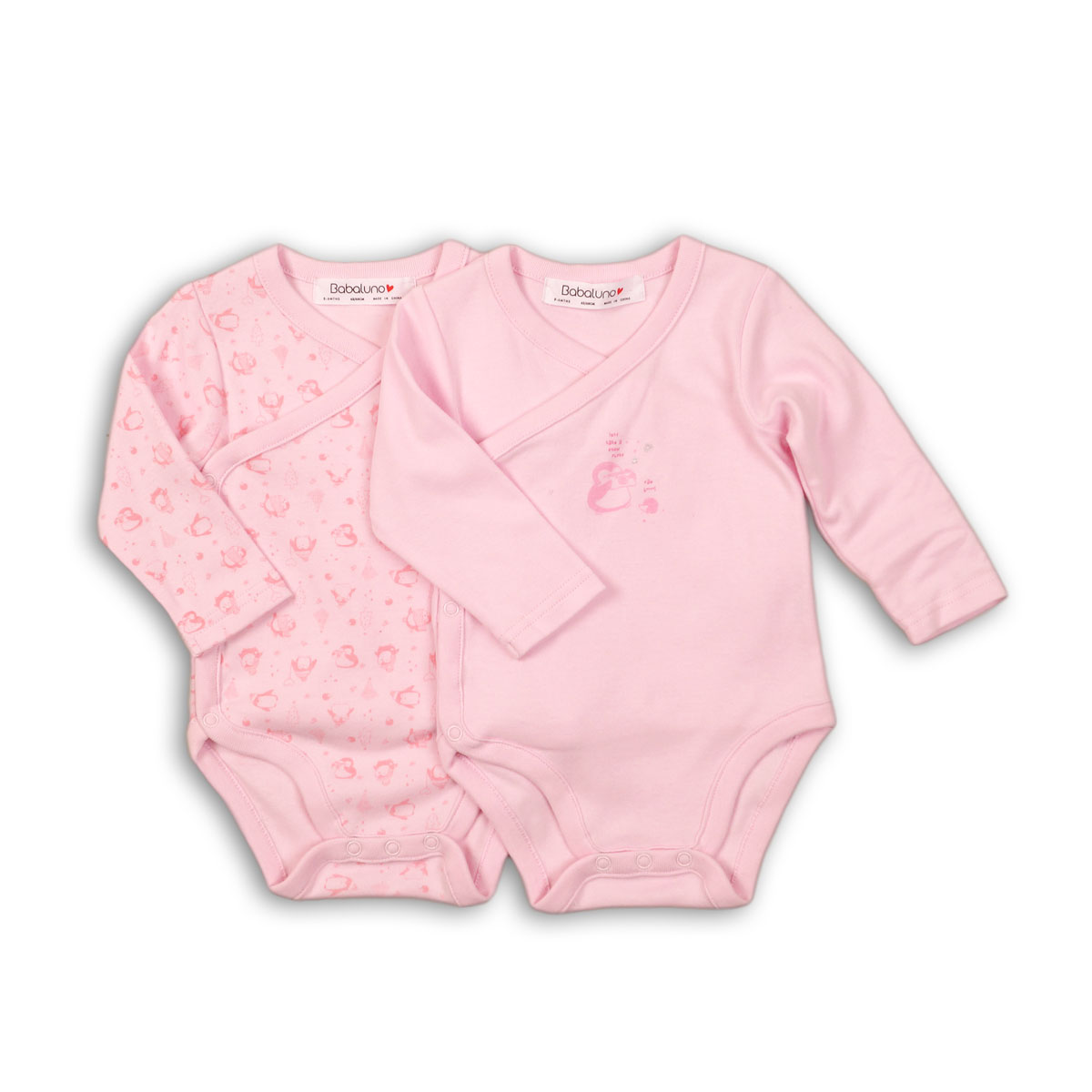 set 2 bucati body cu imprimeu minoti penguin m318p007