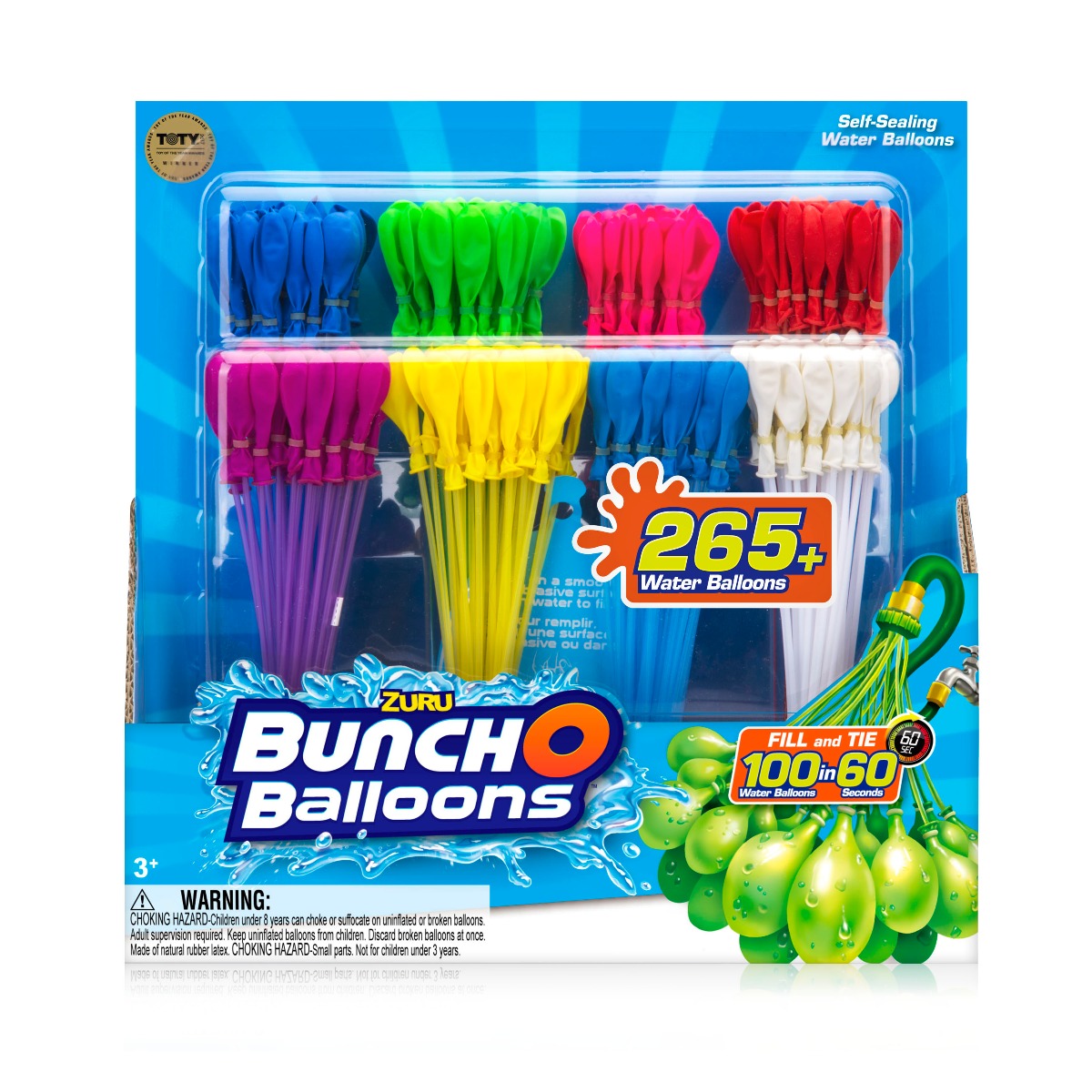 Set baloane pentru apa zuru bunch o balloons, 265+ buc