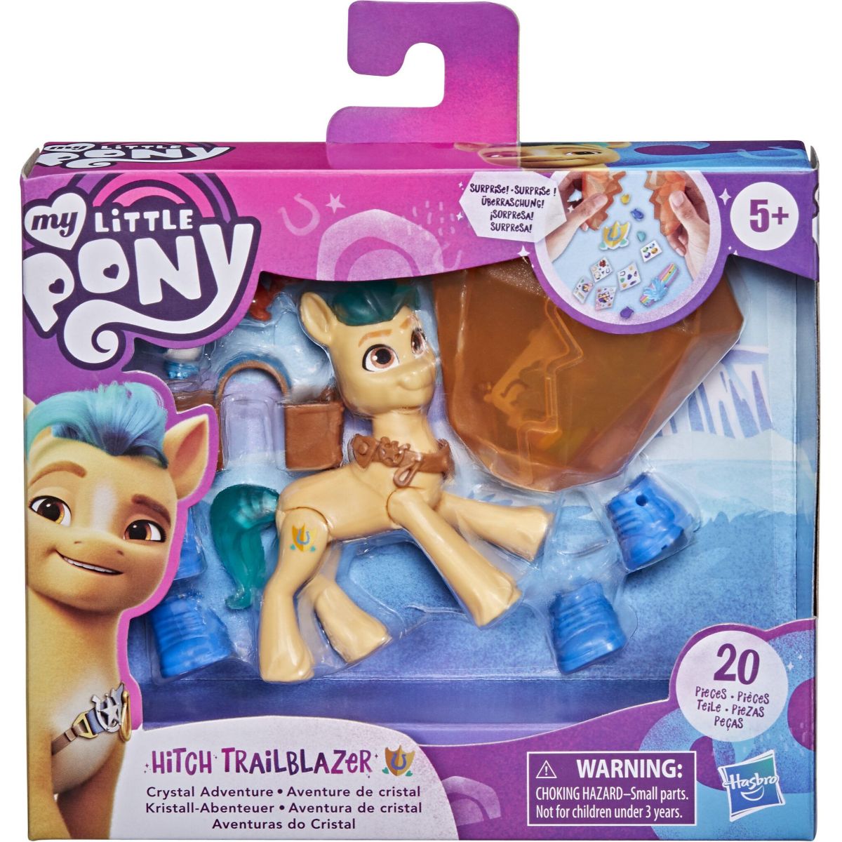 Poze Set Crystal Adventure, My Little Pony, Hitch Trailblazer, F3606 noriel.ro 