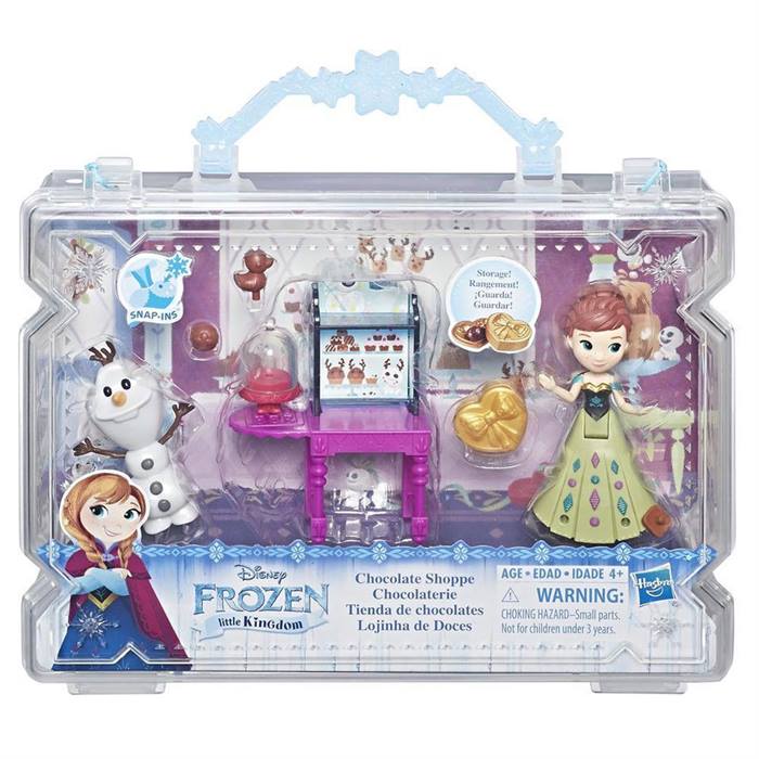 Set de figurine Disney Frozen Elsa Little Kingdom Chocolate Shoppe