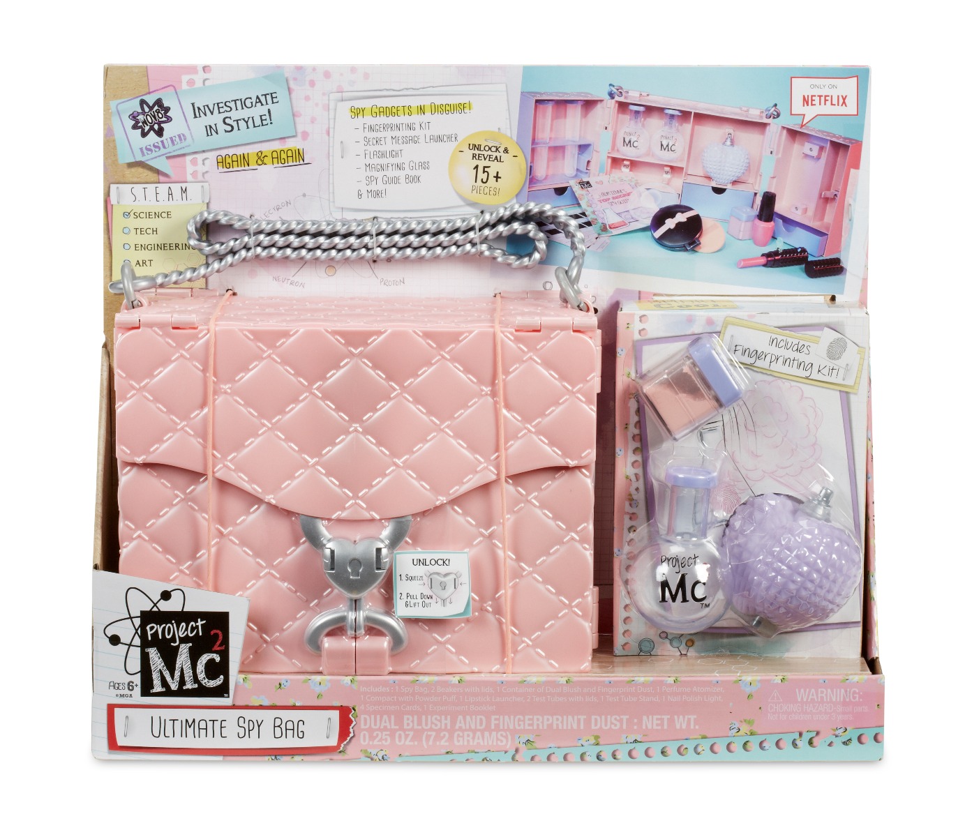 Set de joaca Project MC2 - Ultimate spy bag