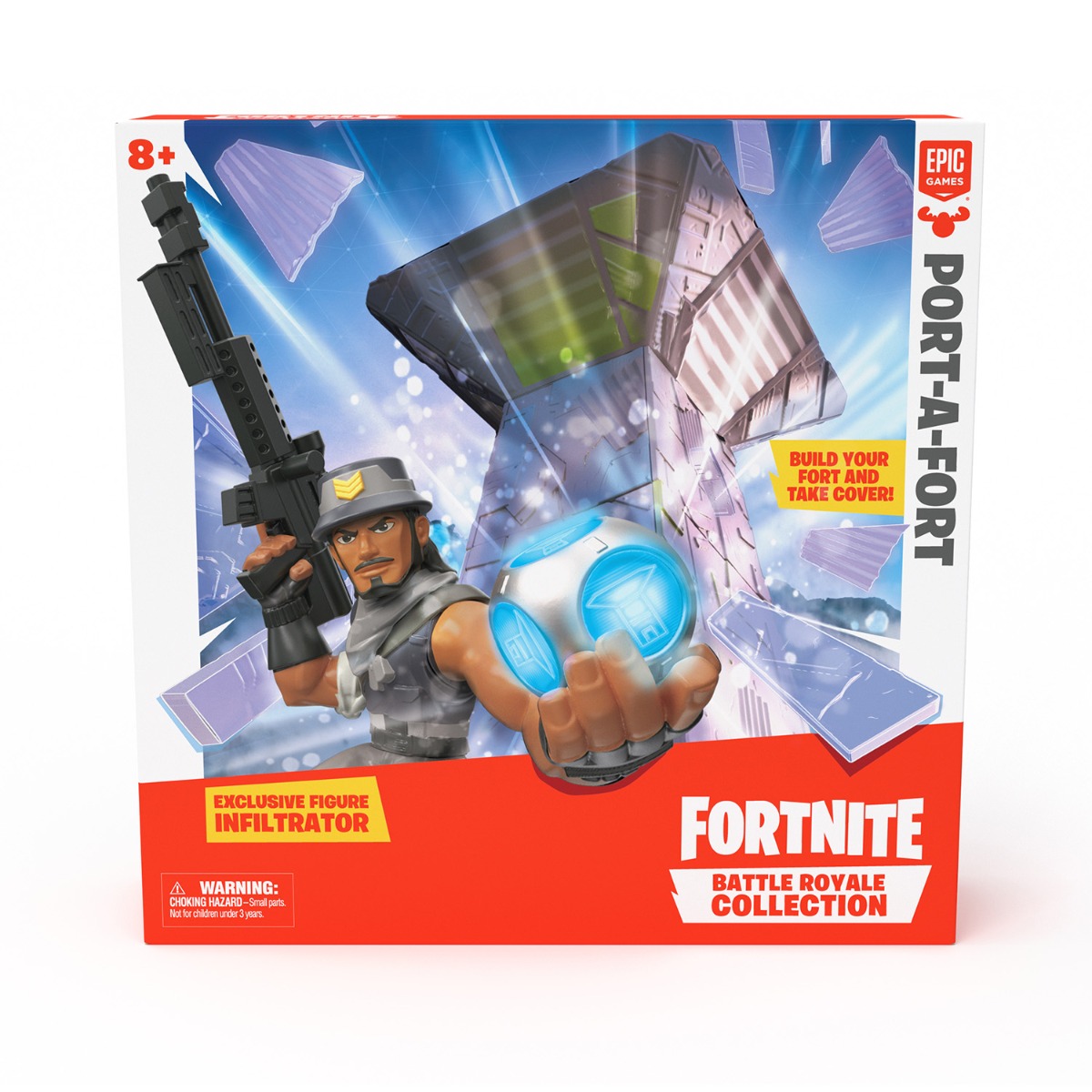 Set de joca cu figurina Fortnite Battle Royale – Port A Fort Fortnite imagine 2022