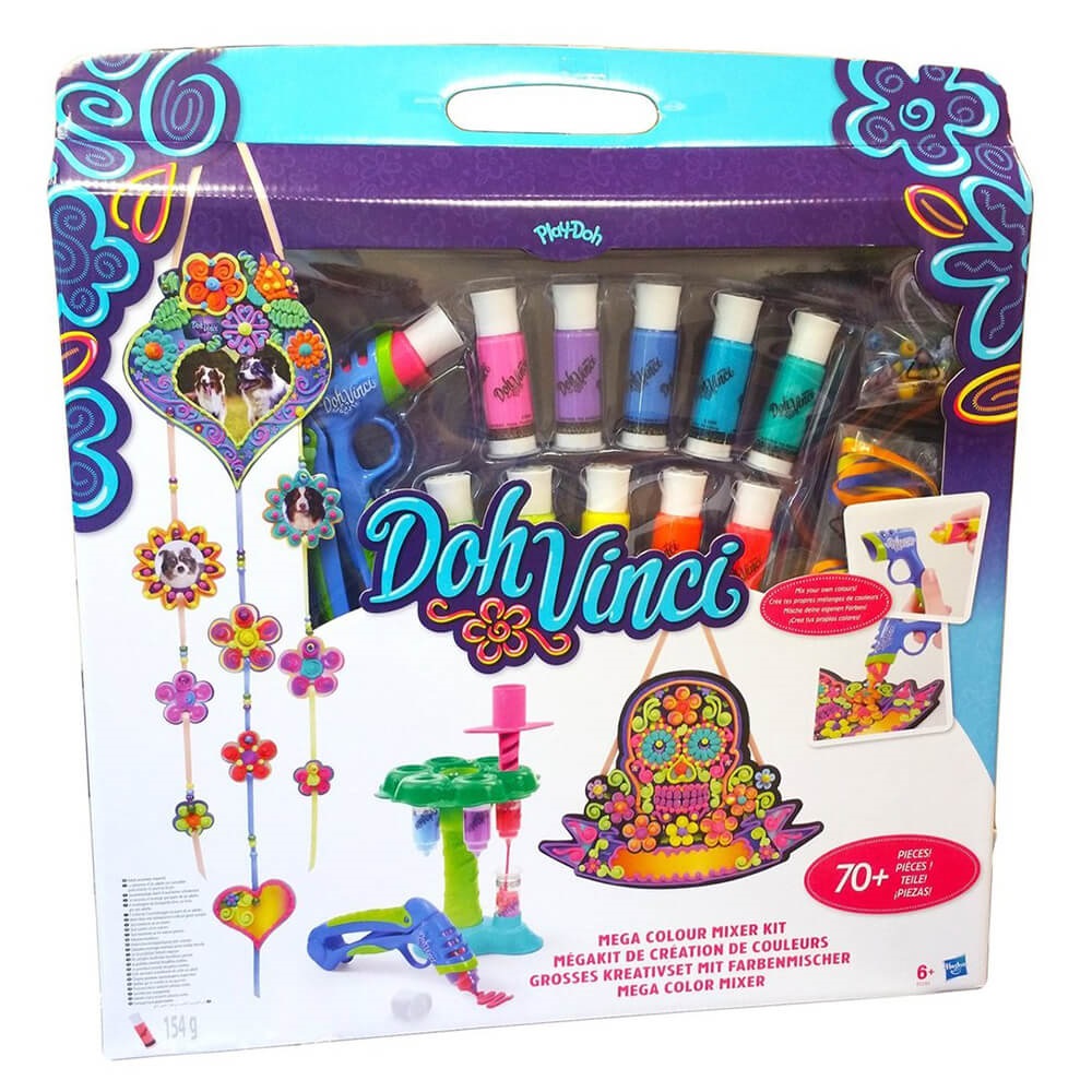 set de modelare dohvinci, kit mega color mixer