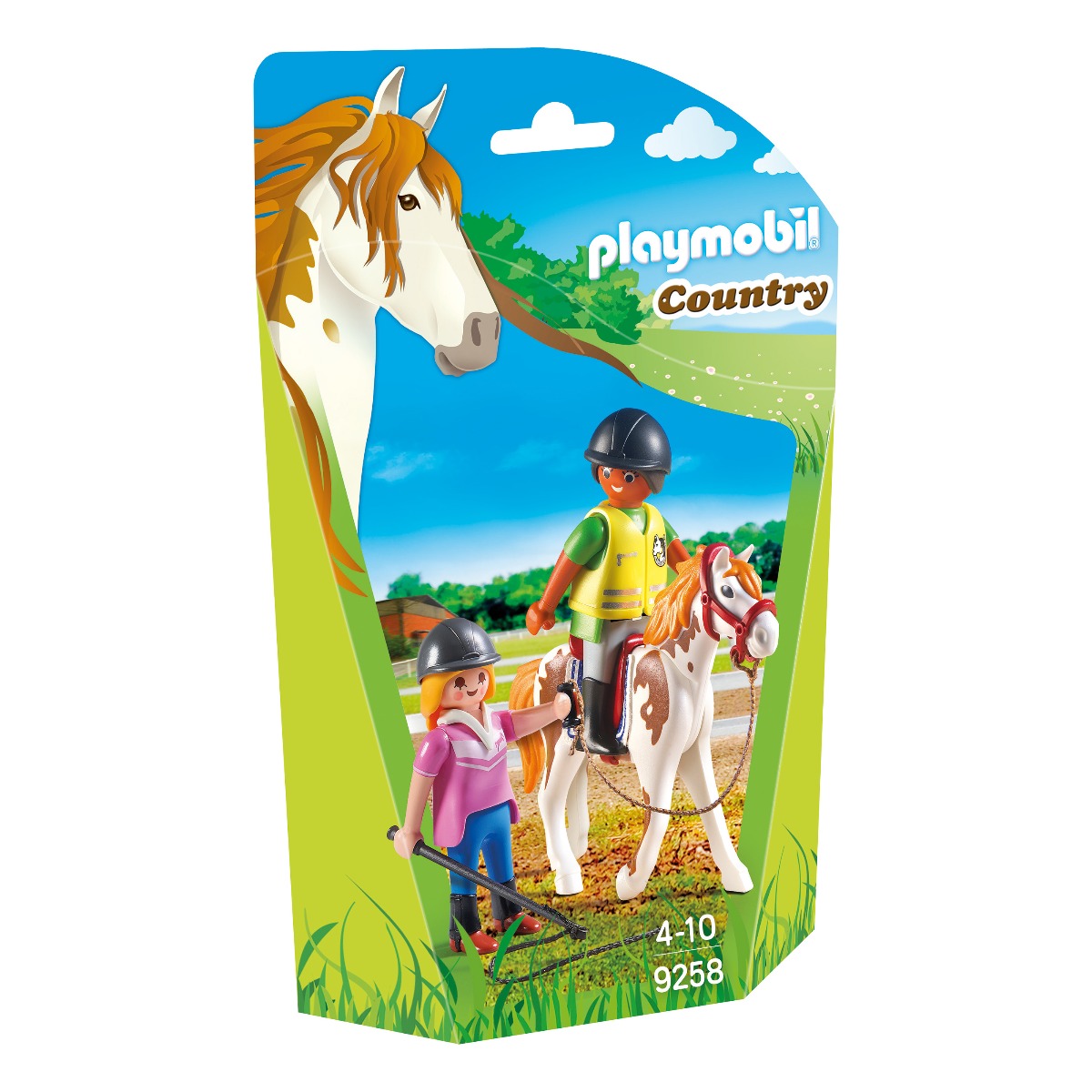 set figurine playmobil country - instructor calarie (9258)