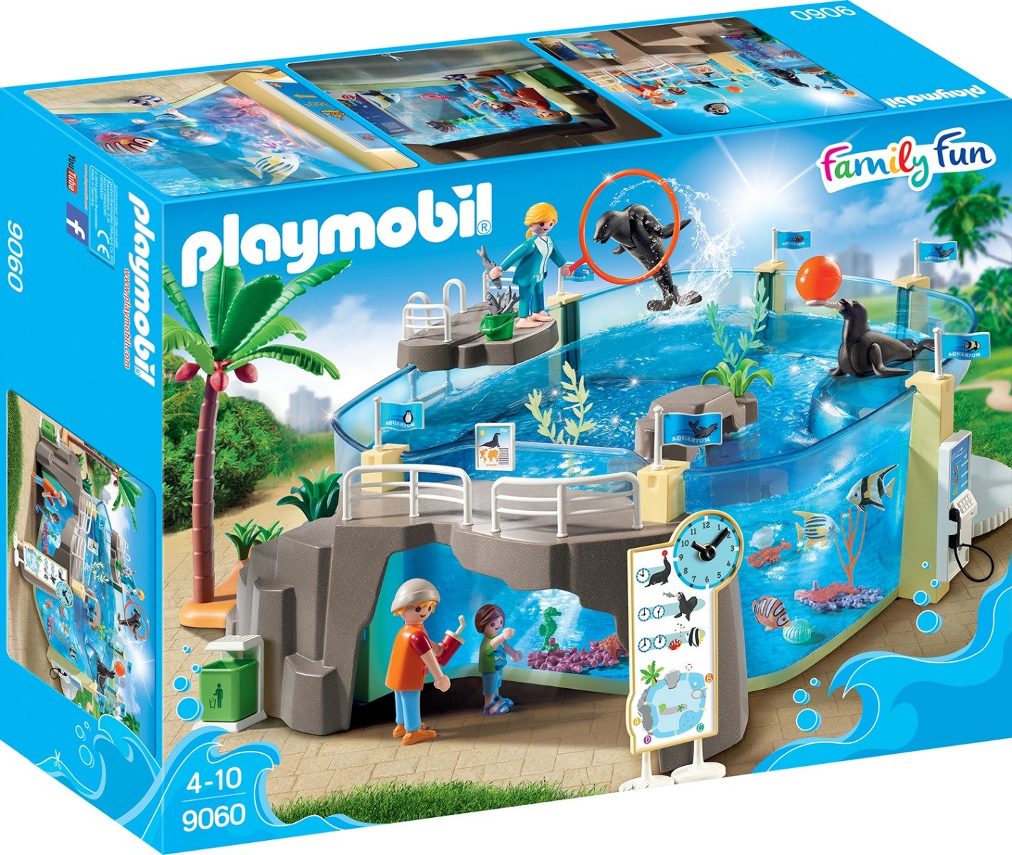 Set figurine Playmobil Family Fun – Acvariu (9060) noriel.ro