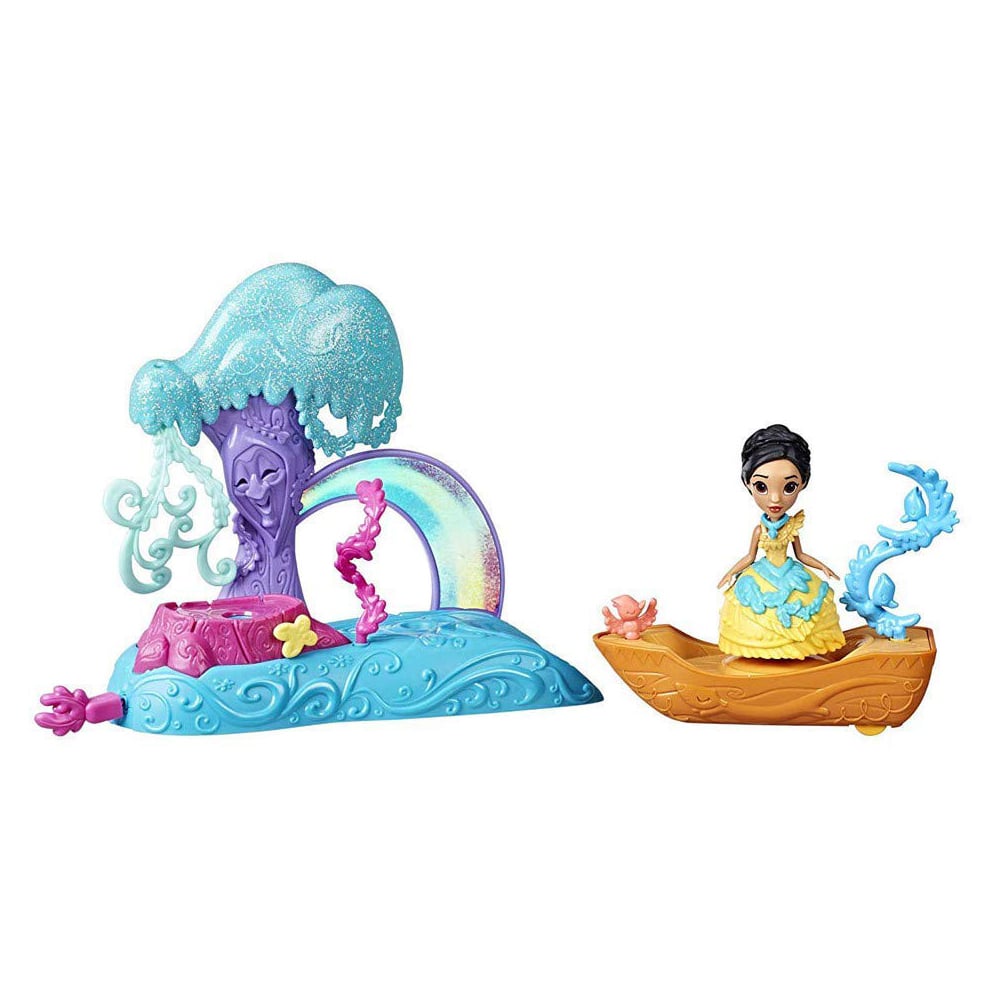 Set mini papusa cu miscari magice Pocahontas Disney Princes Disney Princess imagine noua responsabilitatesociala.ro