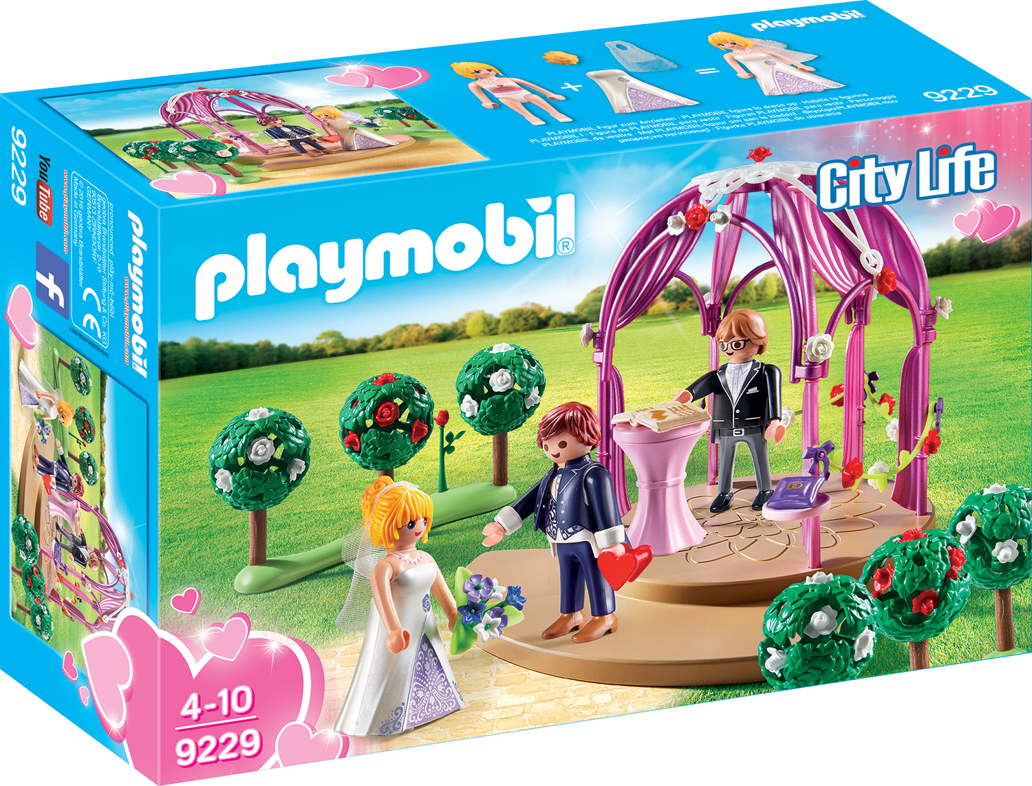 set playmobil city life wedding - ceremonie de nunta (9229)