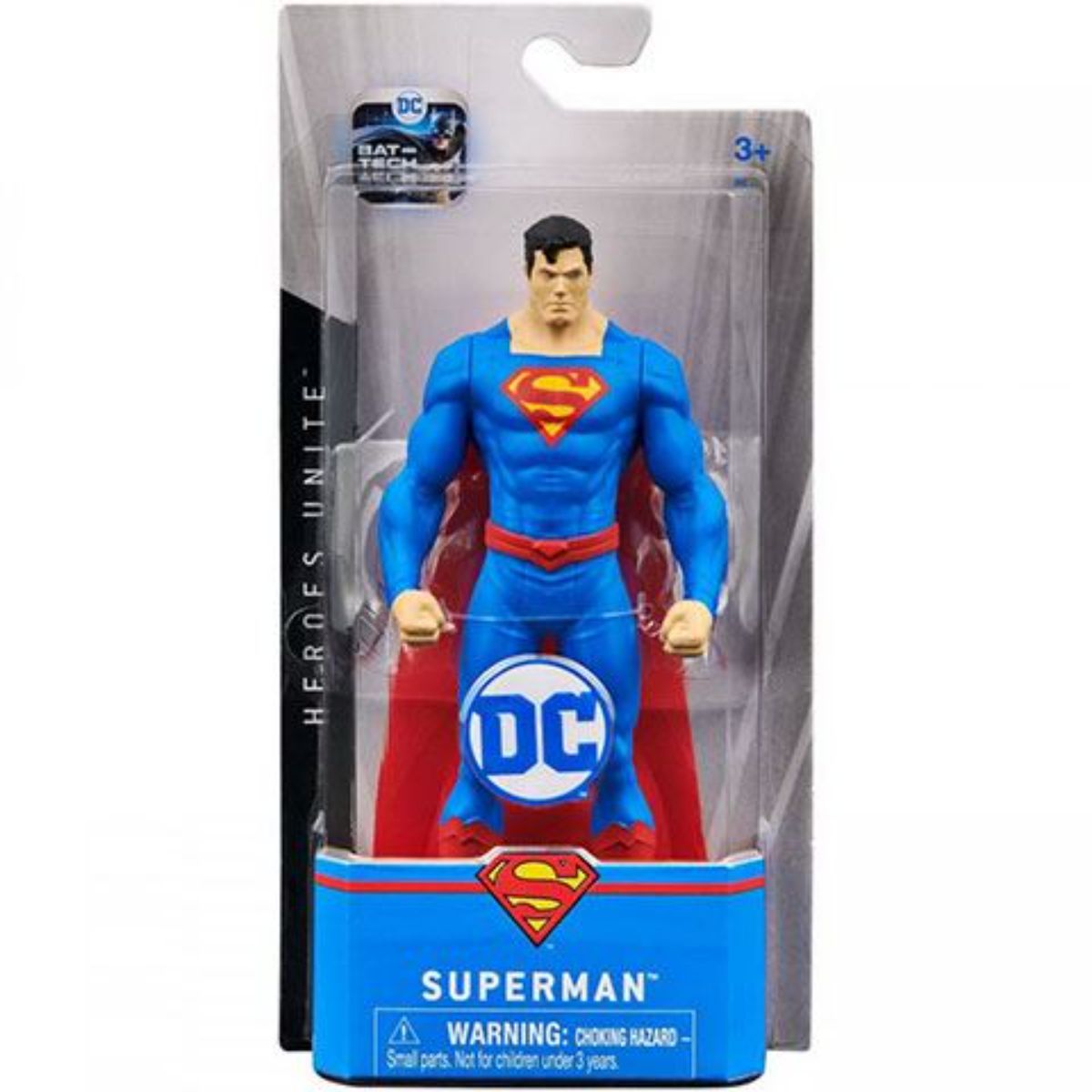 Figurina articulata Batman, Superman, 15 cm, 20132860 Batman imagine noua