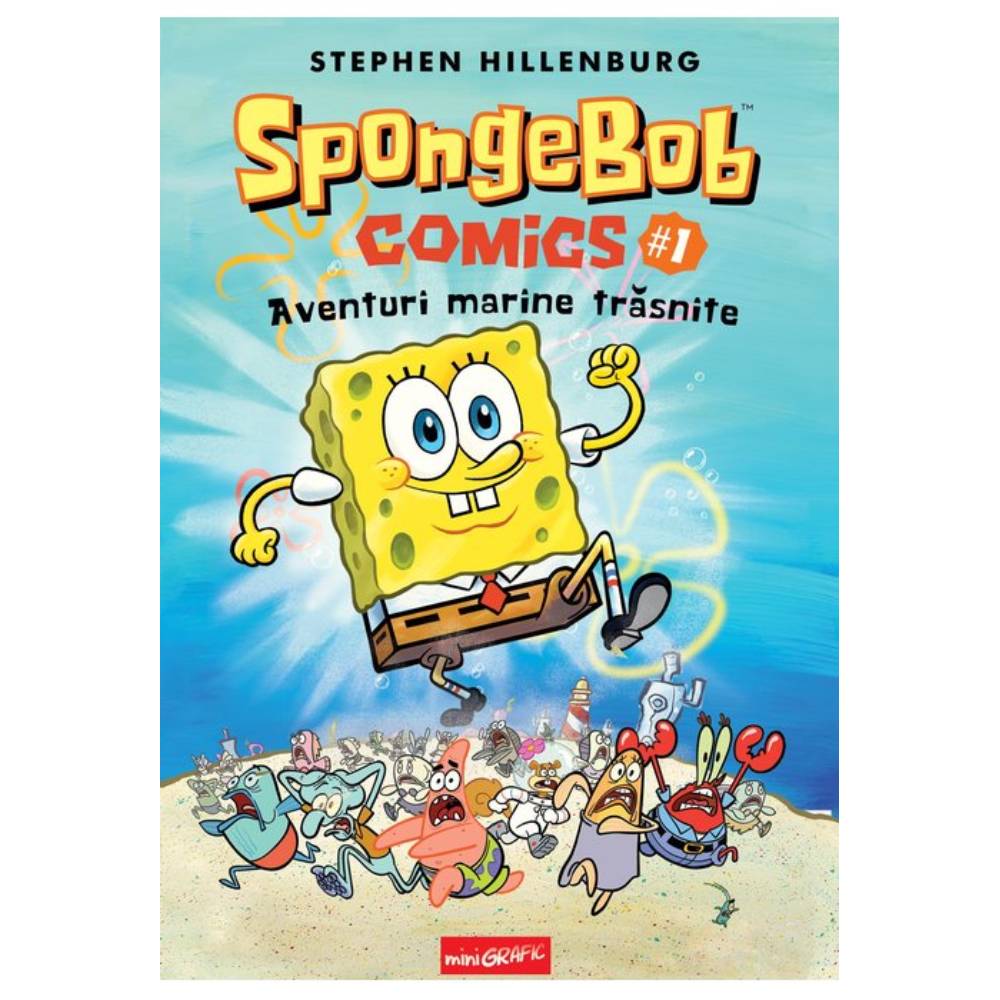 SpongeBob Comics #1. Aventuri marine trasnite, Stephen Hillenburg