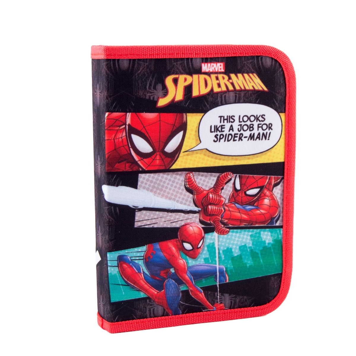 Penar cu fermoar spiderman, echipat