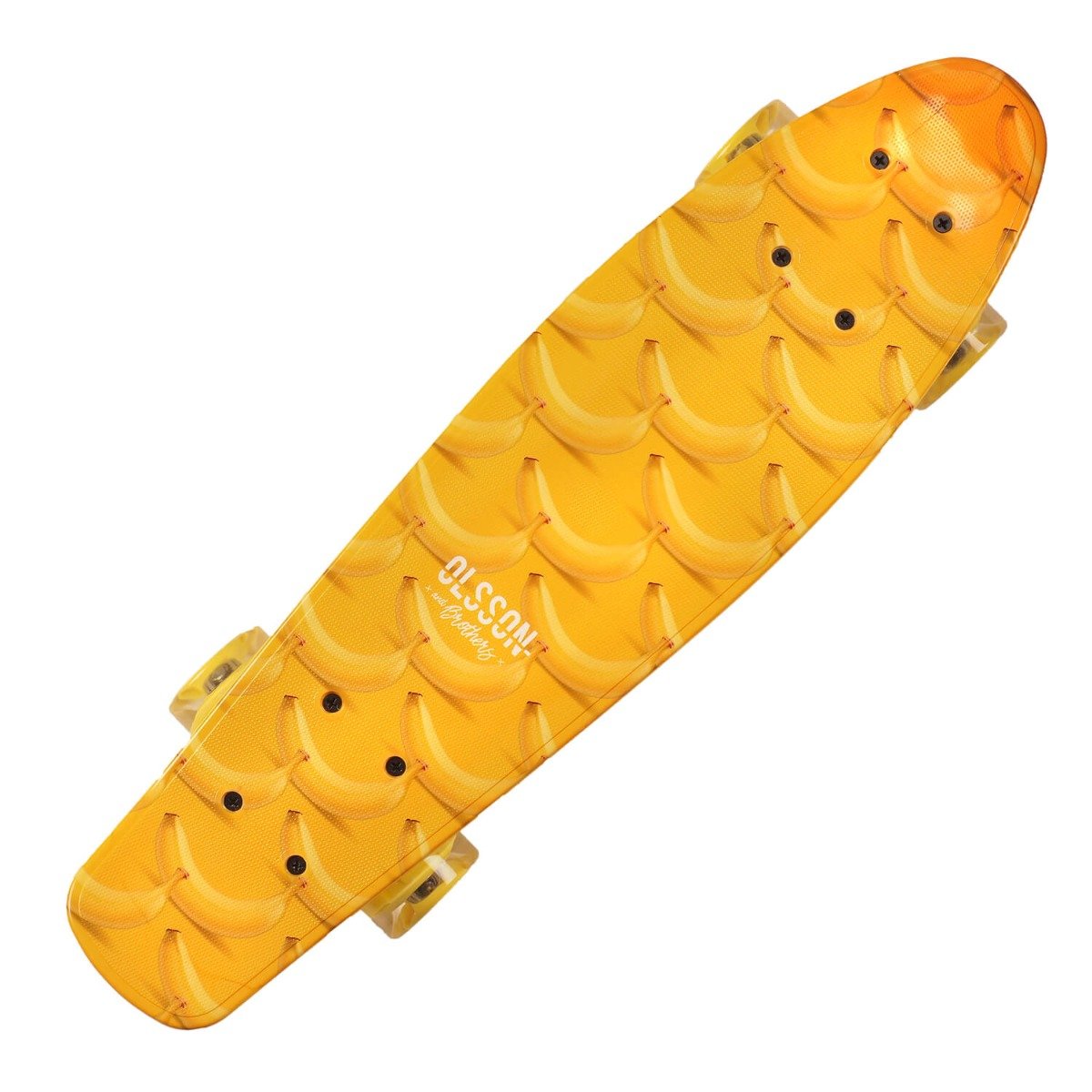 Penny Board cu roti luminoase Action One, 22 inch, 90 Kg, Banana Action One