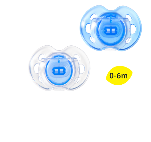 suzete ortodontice de zi tommee tippee air, 0 - 6 luni, 2 buc