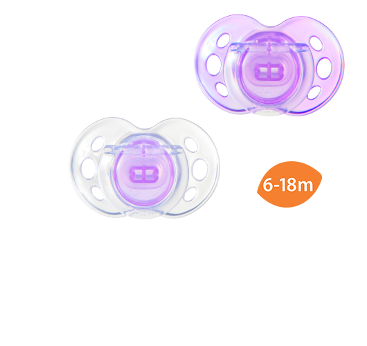 suzete ortodontice de zi tommee tippee air, 6 - 18 luni, 2 buc