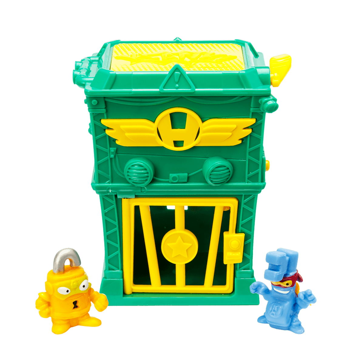 Capcana kaboom cu figurine surpriza superzings, seria 1
