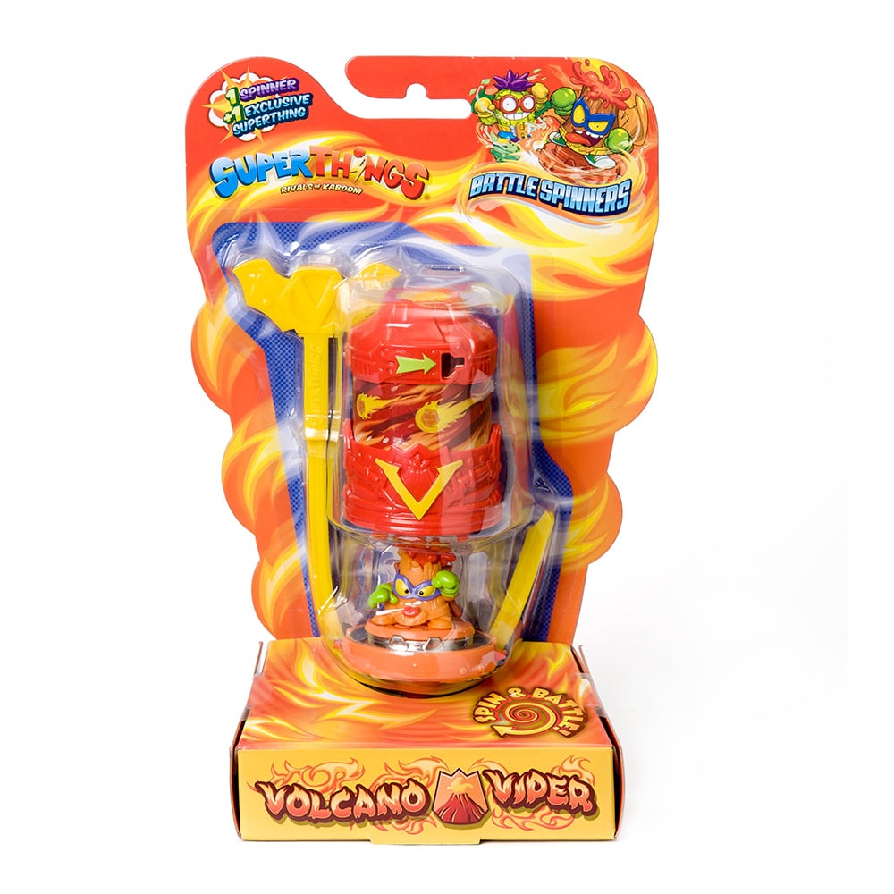 Figurina cu Battle Spinners, SuperTings, Volcano Viper Figurine 2023-09-21