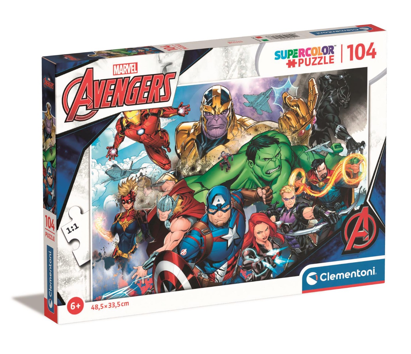 Poze Puzzle Clementoni Marvel Avengers, 104 piese