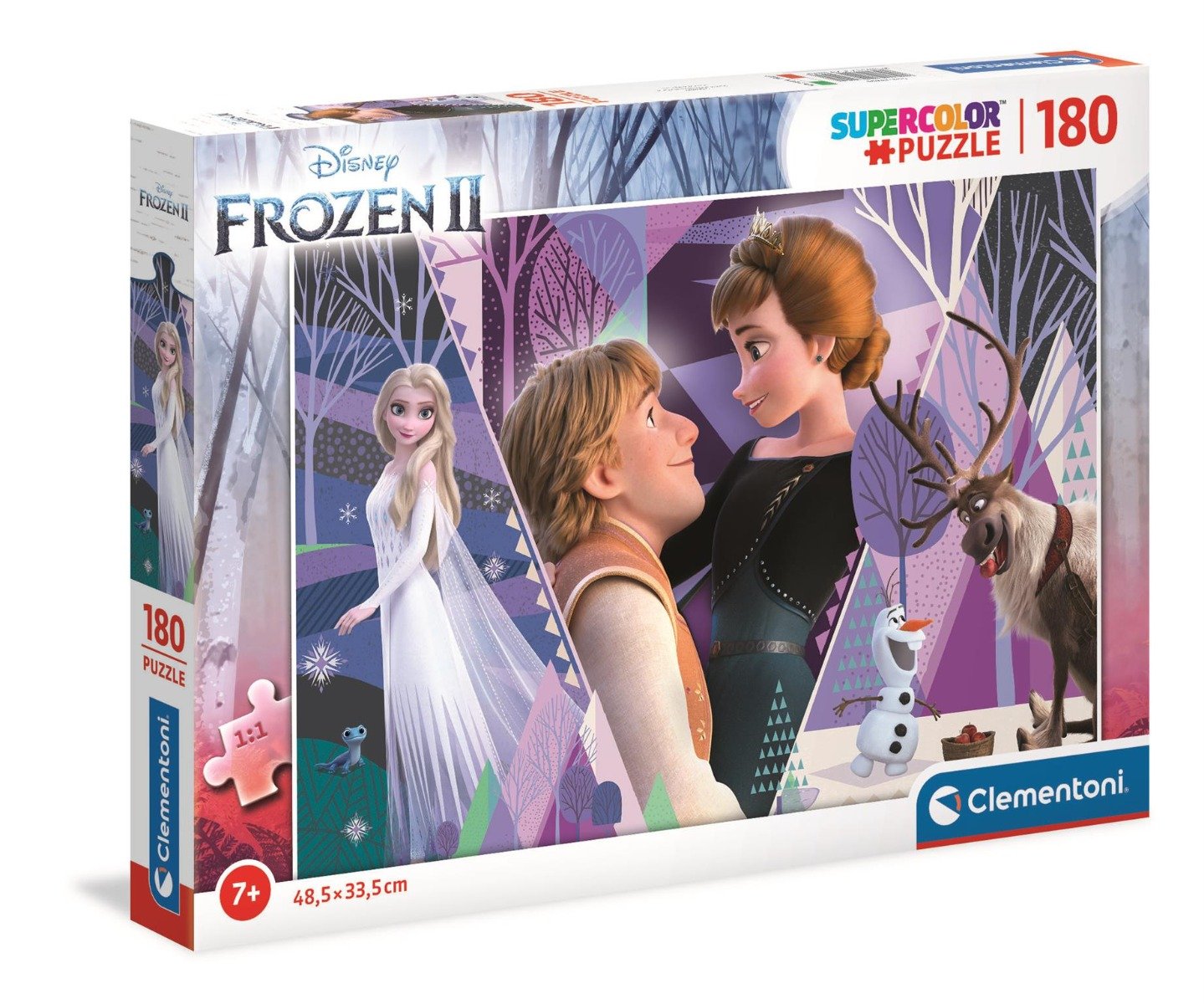 Puzzle Clementoni, Disney Frozen 2, 180 piese 180 imagine 2022 protejamcopilaria.ro