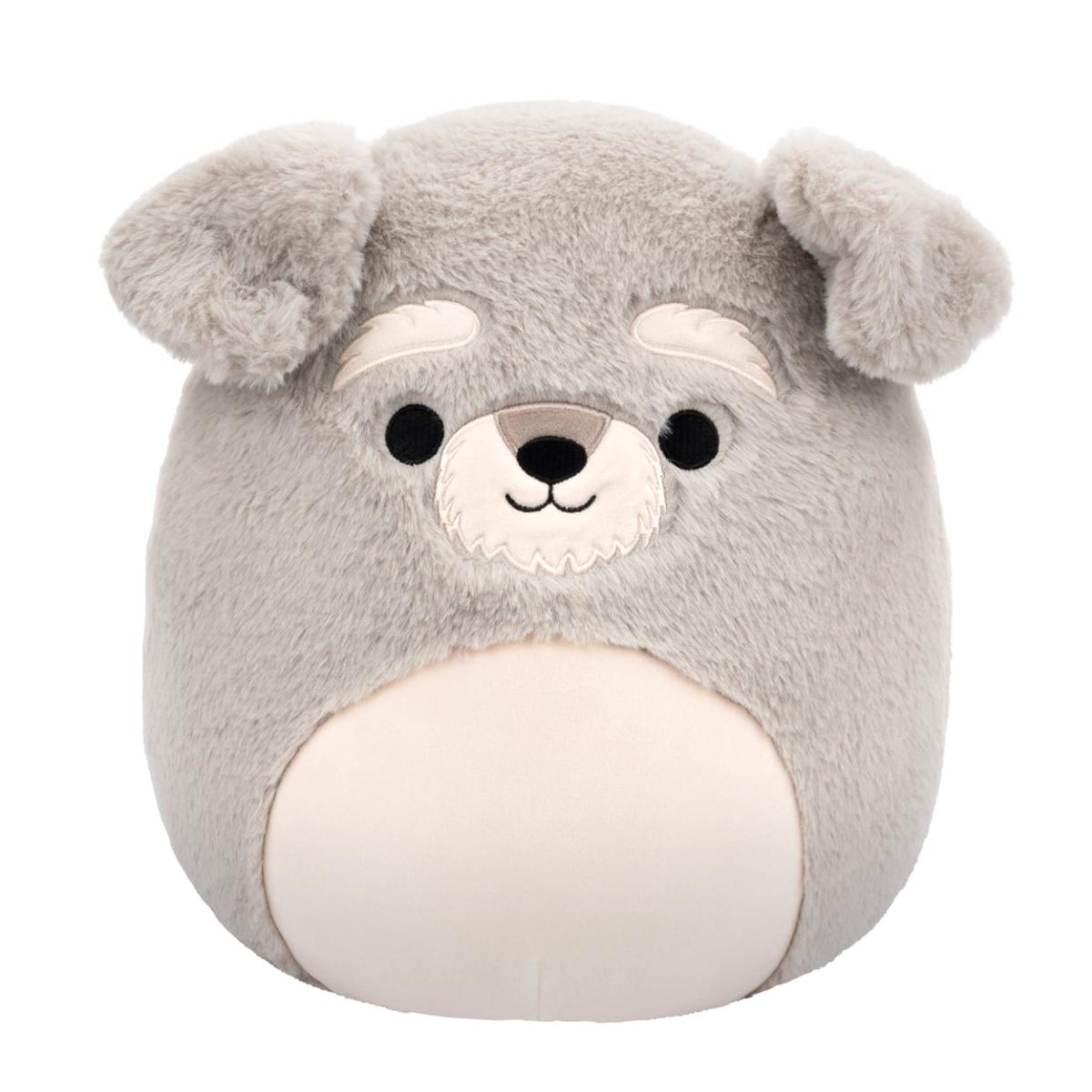 Jucarie de plus, Squishmallows, Fuzzamallows, Catelusul Shaun, 30 cm