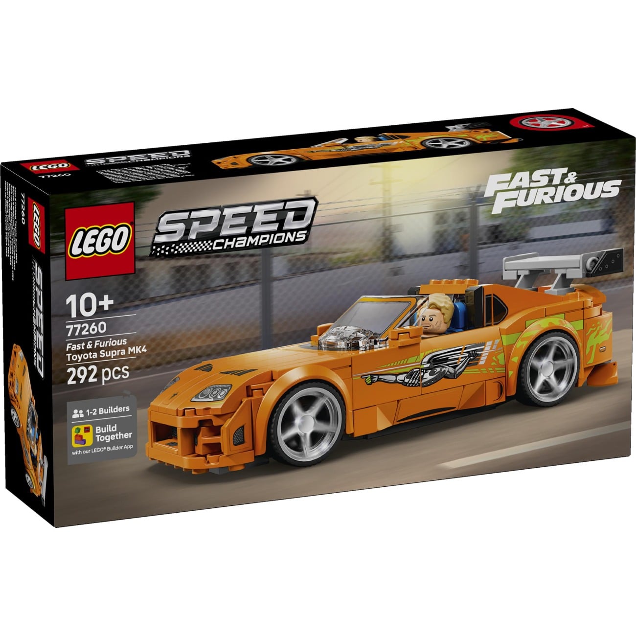 LEGO&Acirc;&reg; Speed Champions - Toyota Supra Mk4 din Furios si Iute (77260)