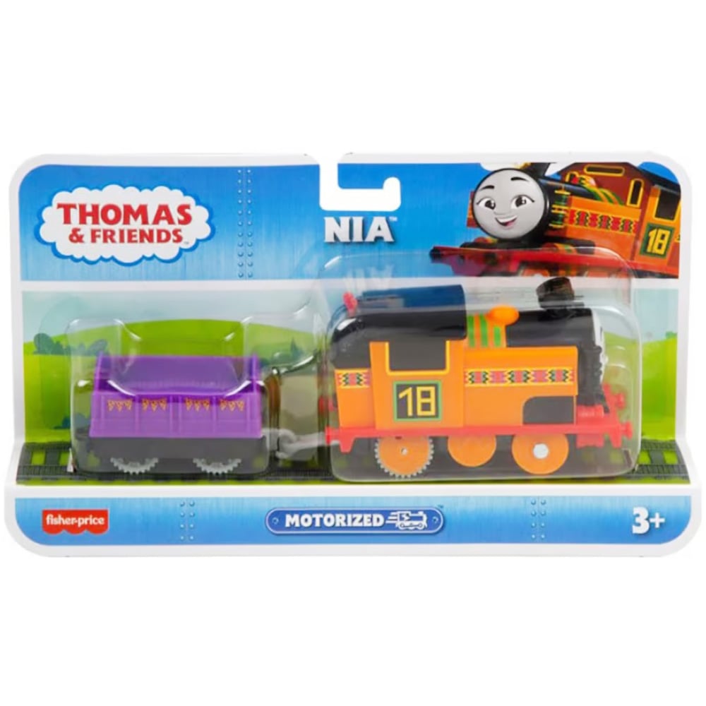 Locomotiva motorizata cu vagon, Thomas and Friends, Nia, HDY63 and