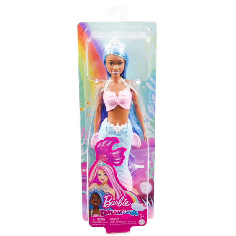 Papusa Sirena, Barbie, Dreamtopia, HGR12 Barbie imagine 2022 protejamcopilaria.ro