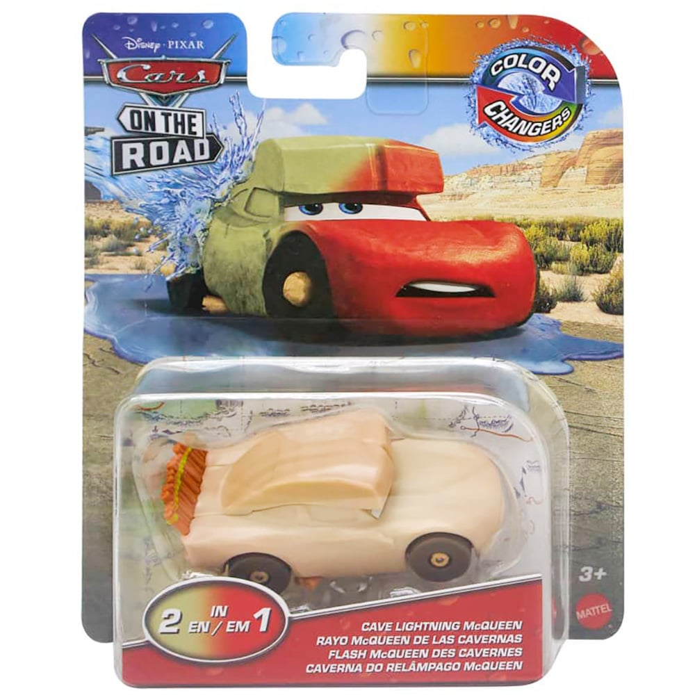 Masinuta Disney Cars, Color Changers, Cave Lightning Mcqueen, 1:55, HMD67