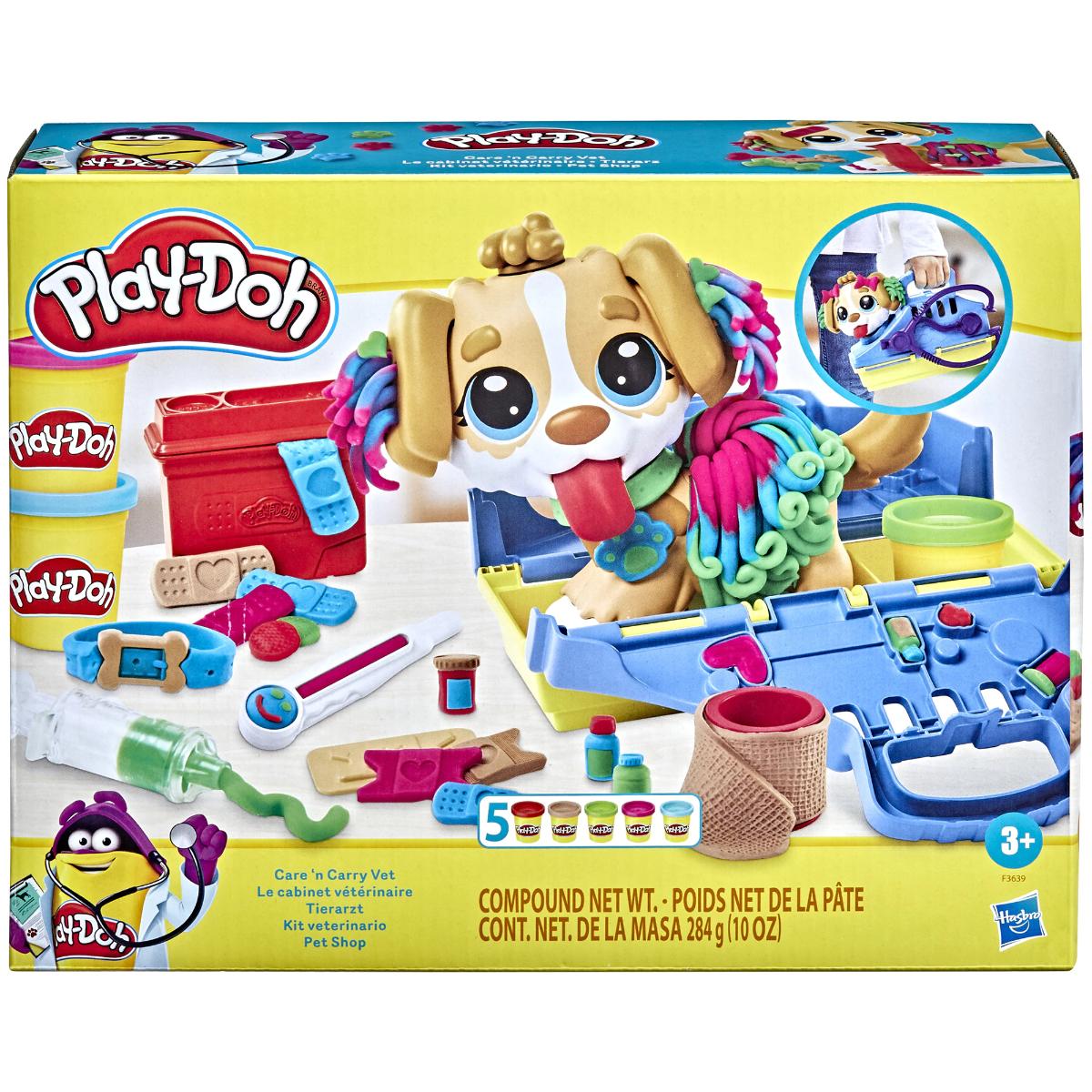 Set de joaca, Play-Doh, La Veterinar, F3639