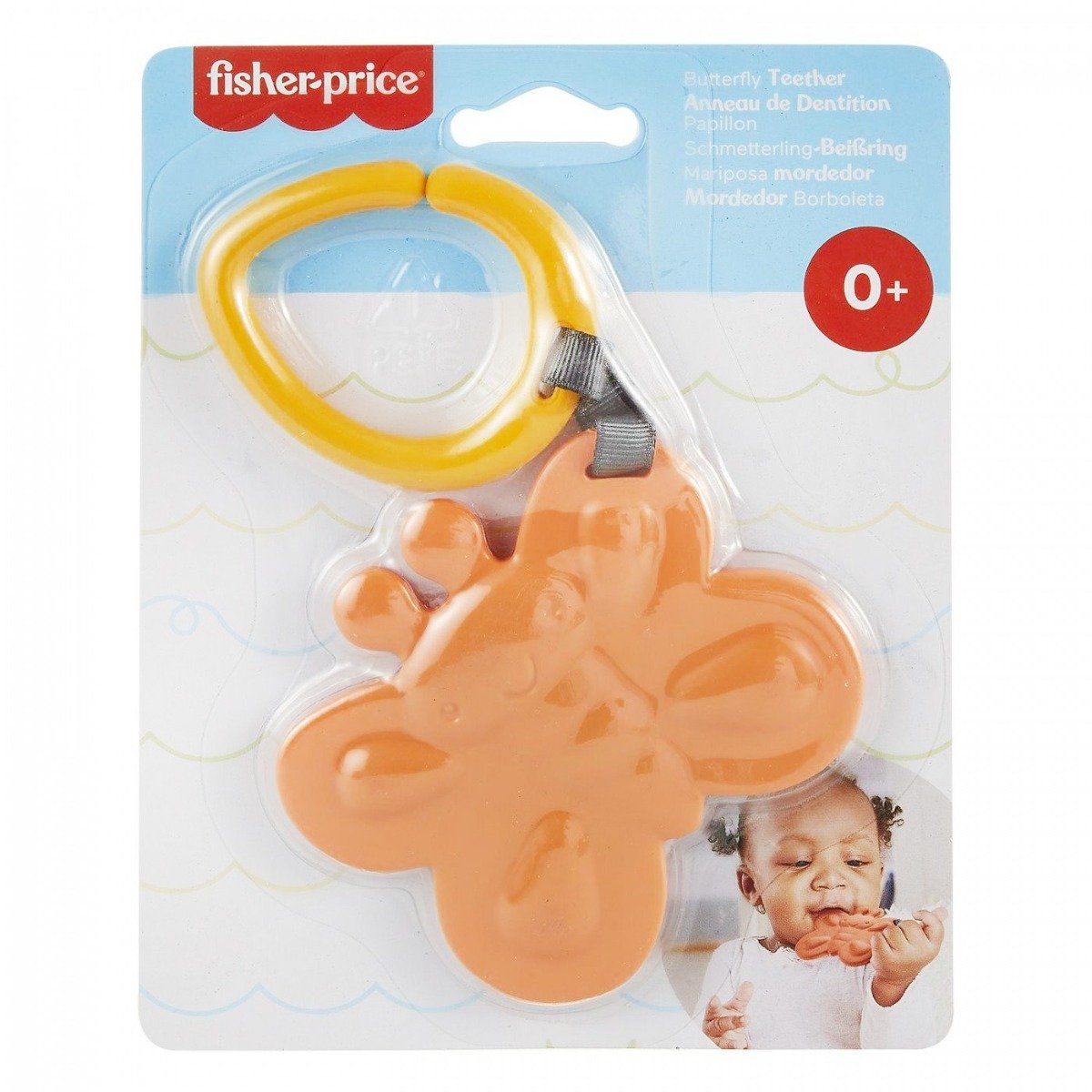 Jucarie de dentitie, Fisher Price, Fluture, GYV38