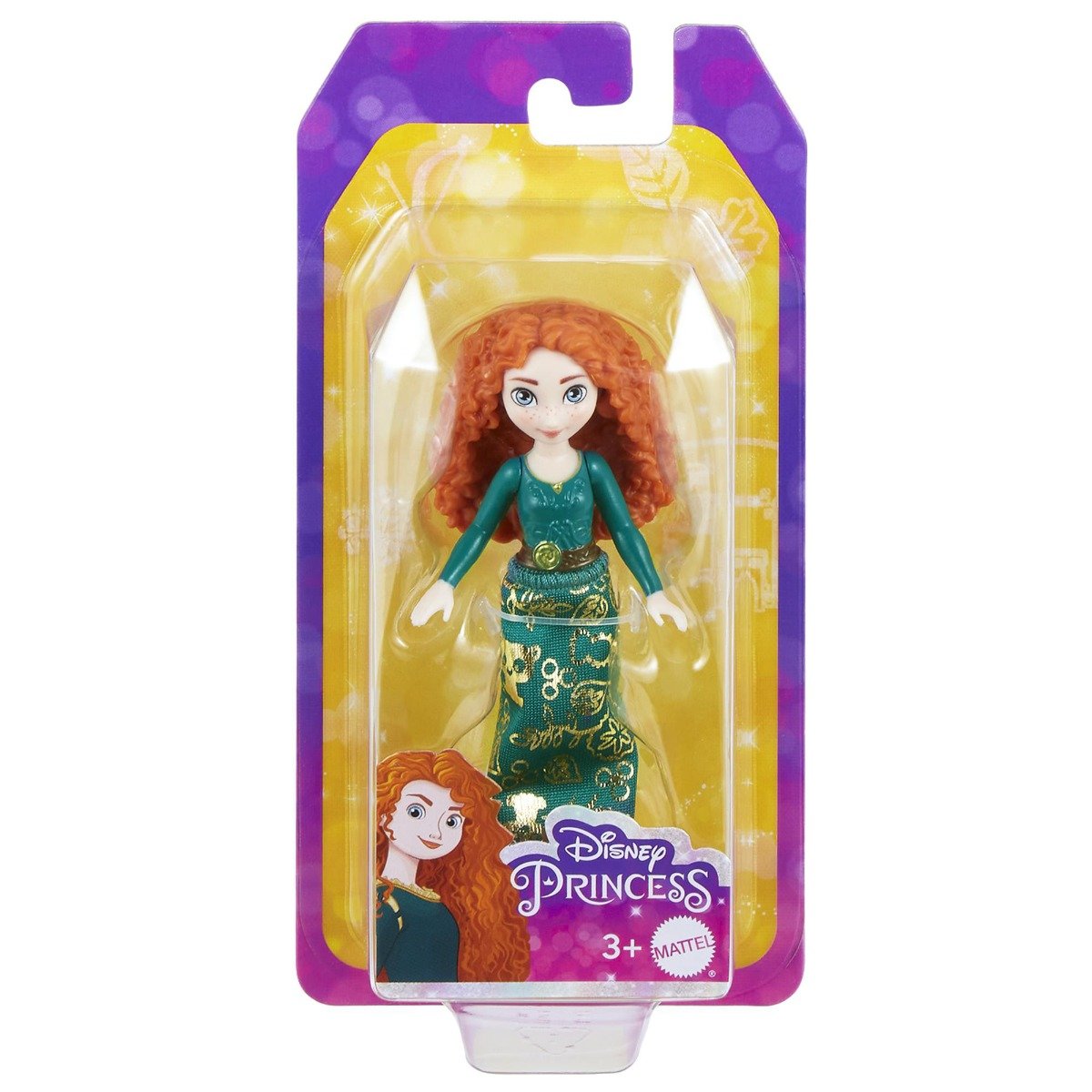 Papusa mini, Disney Princess, Merida, HLW80