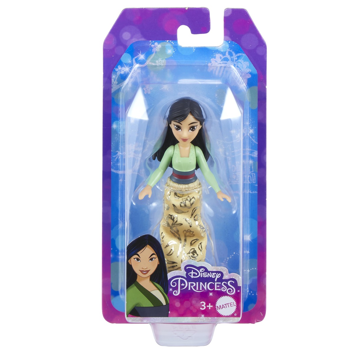 Papusa mini, Disney Princess, Mulan, HLW81